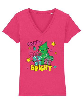 Merry and Bright Raspberry