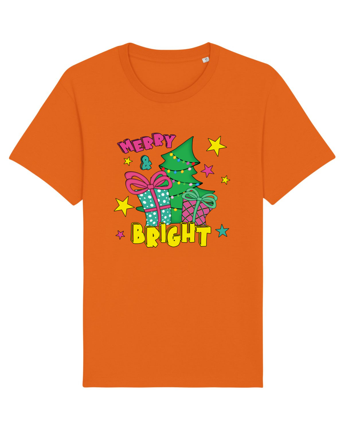 Tricou mânecă scurtă Unisex Rocker Bright Orange