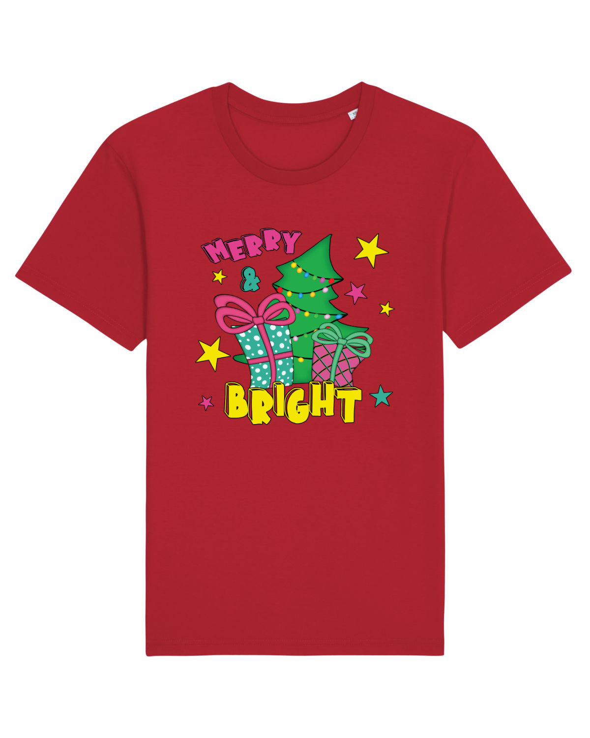 Tricou mânecă scurtă Unisex Rocker Red