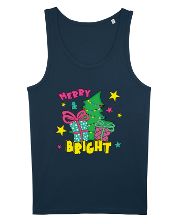 Merry and Bright Navy