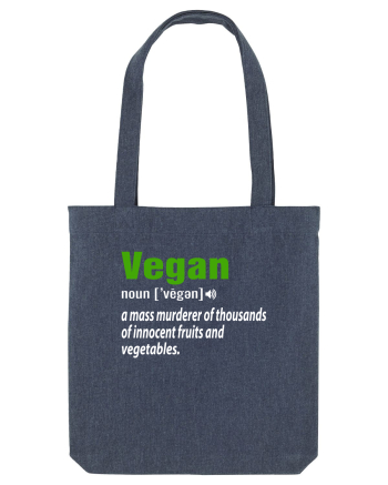 Vegan noun vegen Midnight Blue