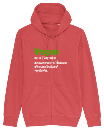 Vegan noun vegen Carmine Red