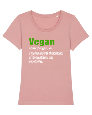 Vegan noun vegen Canyon Pink