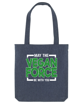 May The Vegan Force Be With You Midnight Blue