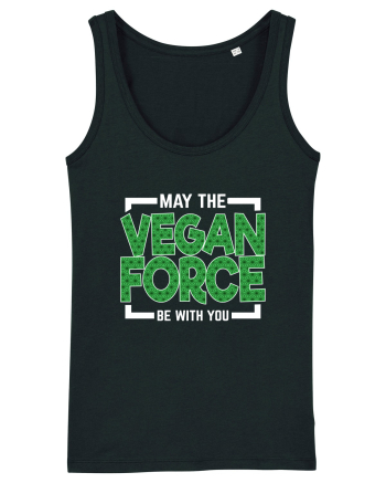 May The Vegan Force Be With You Black