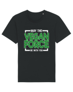 May The Vegan Force Be With You Tricou mânecă scurtă Unisex Rocker