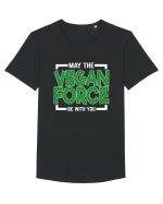 May The Vegan Force Be With You Tricou mânecă scurtă guler larg Bărbat Skater