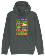 I went vegan for love now I fucking hate everyone Hanorac cu fermoar Unisex Connector
