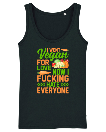 I went vegan for love now I fucking hate everyone Black
