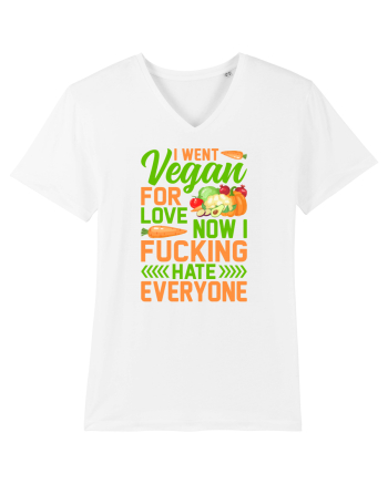 I went vegan for love now I fucking hate everyone White