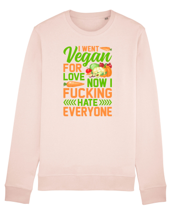 I went vegan for love now I fucking hate everyone Candy Pink