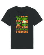 I went vegan for love now I fucking hate everyone Tricou mânecă scurtă Unisex Rocker
