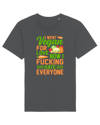 I went vegan for love now I fucking hate everyone Anthracite