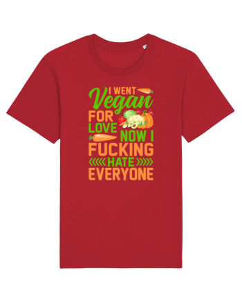 I went vegan for love now I fucking hate everyone Red