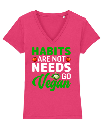 Habits Are Not Needs Go Vegan Raspberry