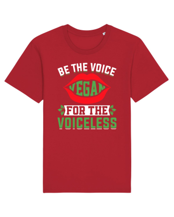 Be the voice for the voiceless Red