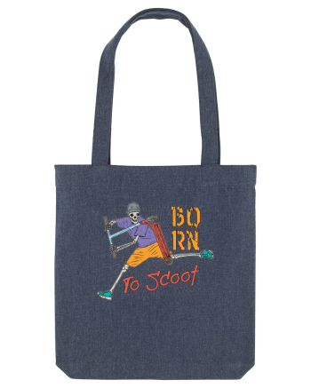 Born To Scoot Midnight Blue