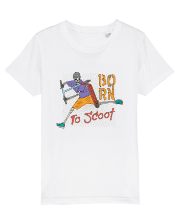 Born To Scoot White