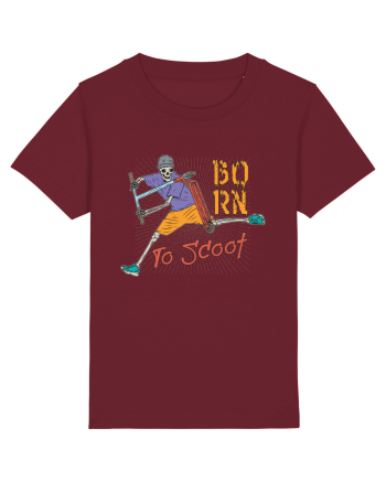 Born To Scoot Burgundy