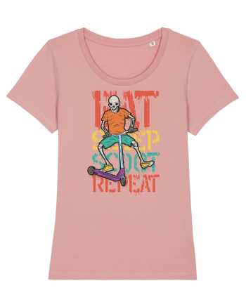 Eat Sleep Scoot Repeat Canyon Pink