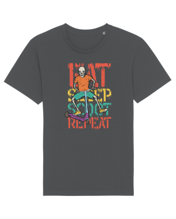 Eat Sleep Scoot Repeat Anthracite