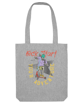Kick Start Your Adventure Heather Grey