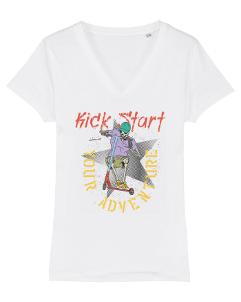 Kick Start Your Adventure White