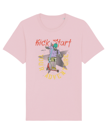 Kick Start Your Adventure Cotton Pink