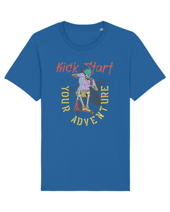 Kick Start Your Adventure Royal Blue