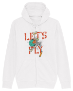 Let's Fly Hanorac cu fermoar Unisex Connector