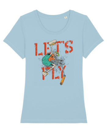 Let's Fly Sky Blue