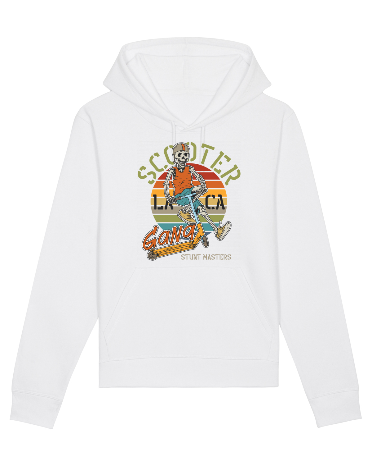 Hanorac Unisex Drummer White