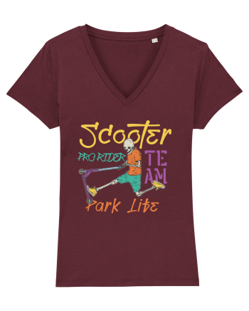 Scooter Park Life Burgundy