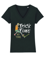 Trick Time My Time Tricou mânecă scurtă guler V Damă Evoker