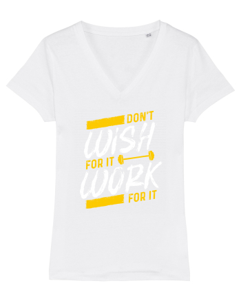 Work for it White