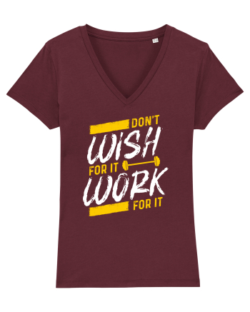 Work for it Burgundy