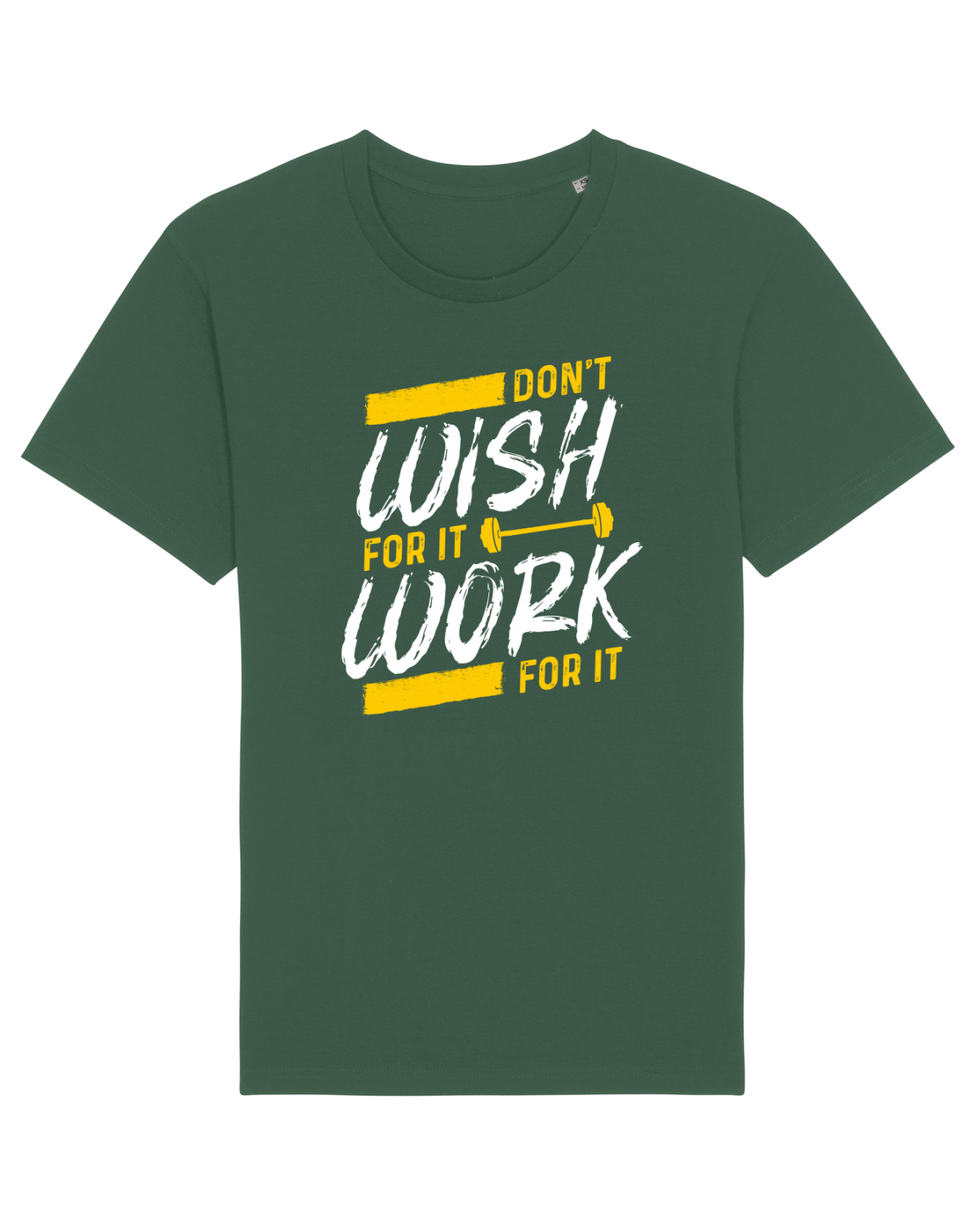 Tricou mânecă scurtă Unisex Rocker Bottle Green