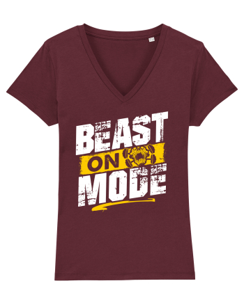 Beast mode ON Burgundy