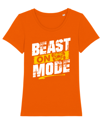 Beast mode ON Bright Orange