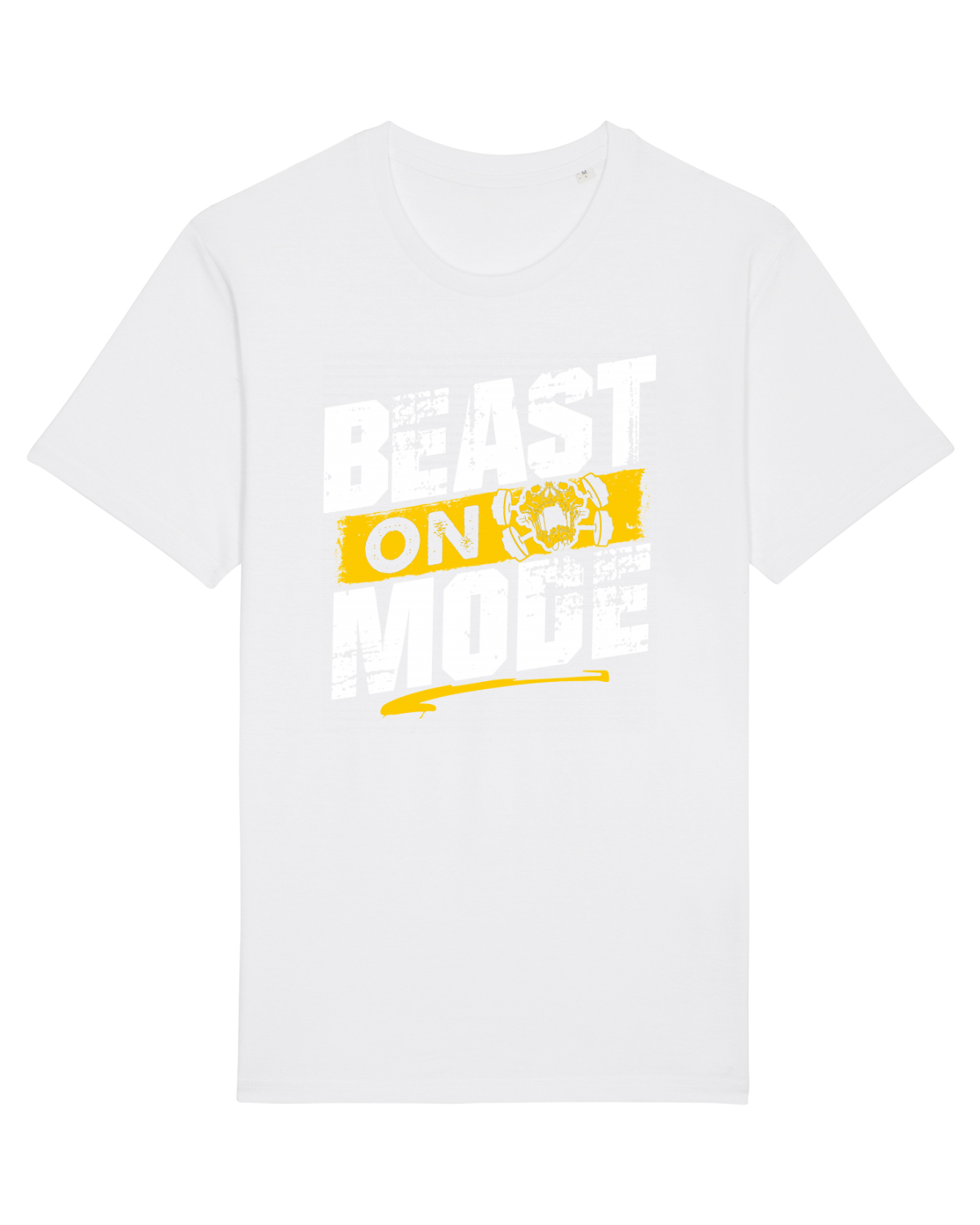 Tricou mânecă scurtă Unisex Rocker White