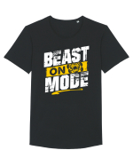 Beast mode ON Tricou mânecă scurtă guler larg Bărbat Skater