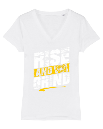 Rise and Grind White