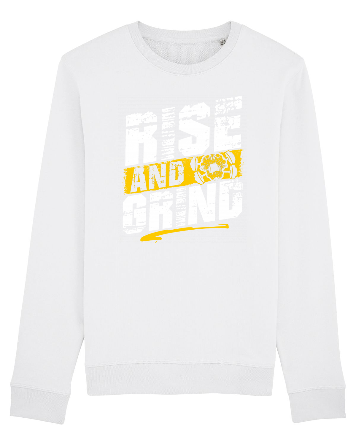 Bluză mânecă lungă Unisex Rise White