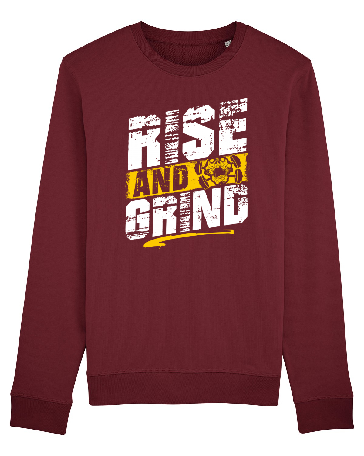Bluză mânecă lungă Unisex Rise Burgundy