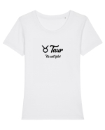 Taur Tricou mânecă scurtă guler larg fitted Damă Expresser
