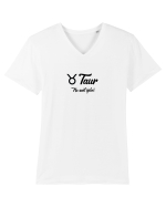 Taur Tricou mânecă scurtă guler V Bărbat Presenter