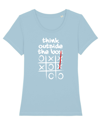 Think outside the box Sky Blue