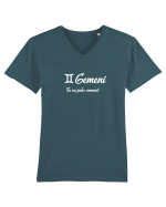 Gemeni Tricou mânecă scurtă guler V Bărbat Presenter