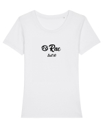 Rac Tricou mânecă scurtă guler larg fitted Damă Expresser