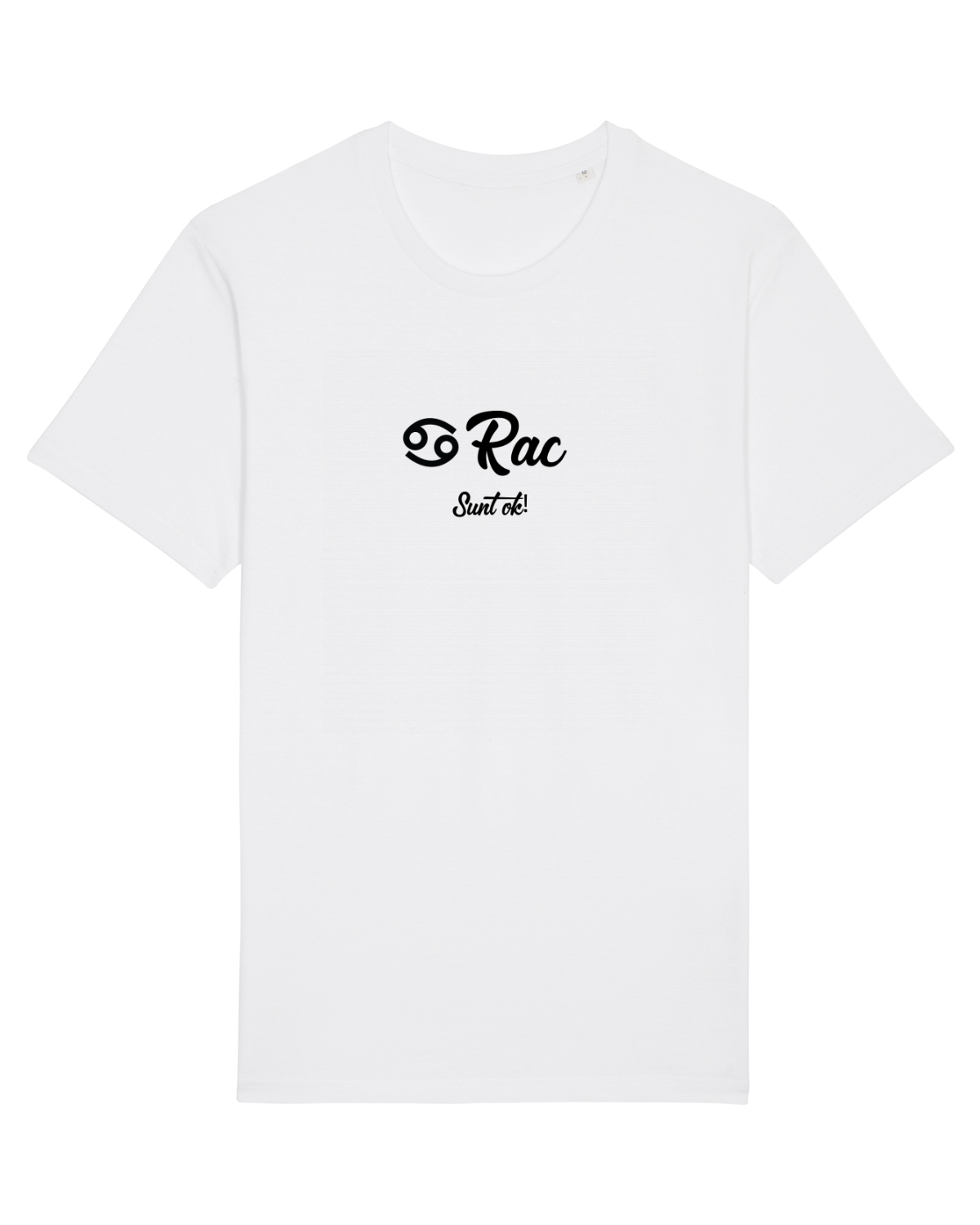 Tricou mânecă scurtă Unisex Rocker White